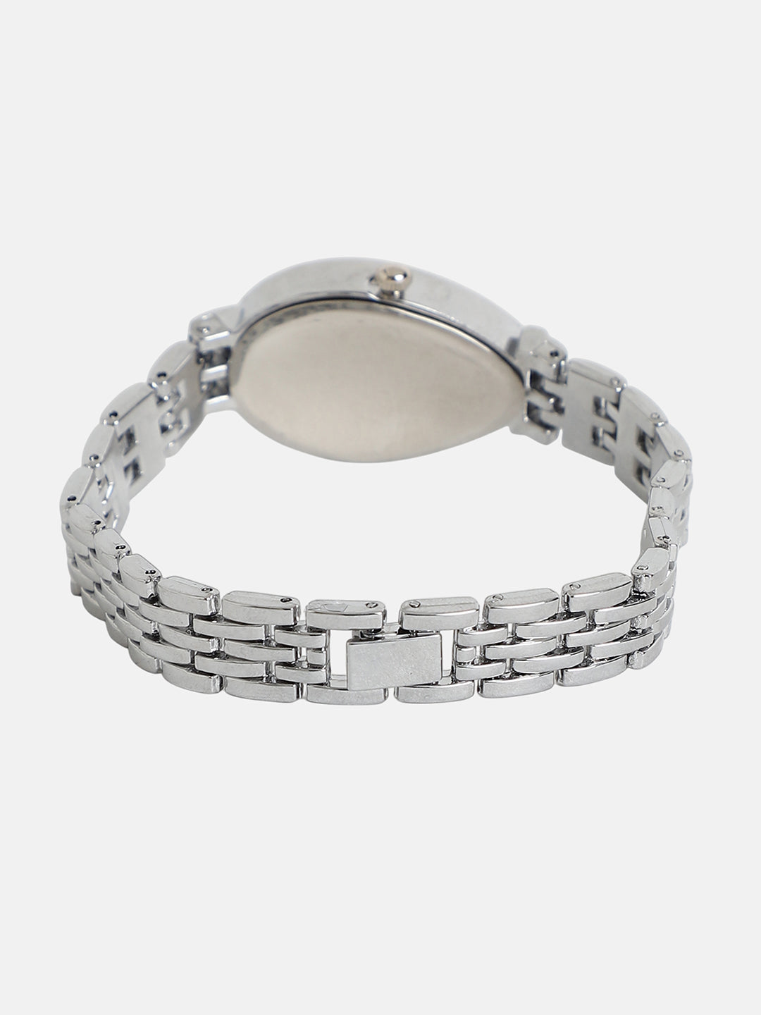 The Teardrop Asymmetric Watch - Metallic Silver