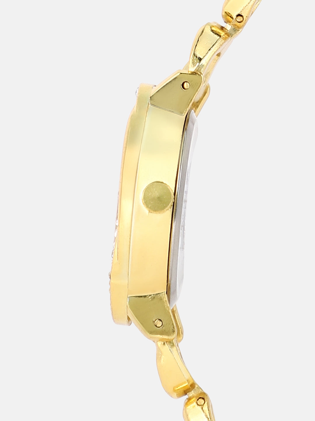 The Luraith-Gem Round Watch - California Gold