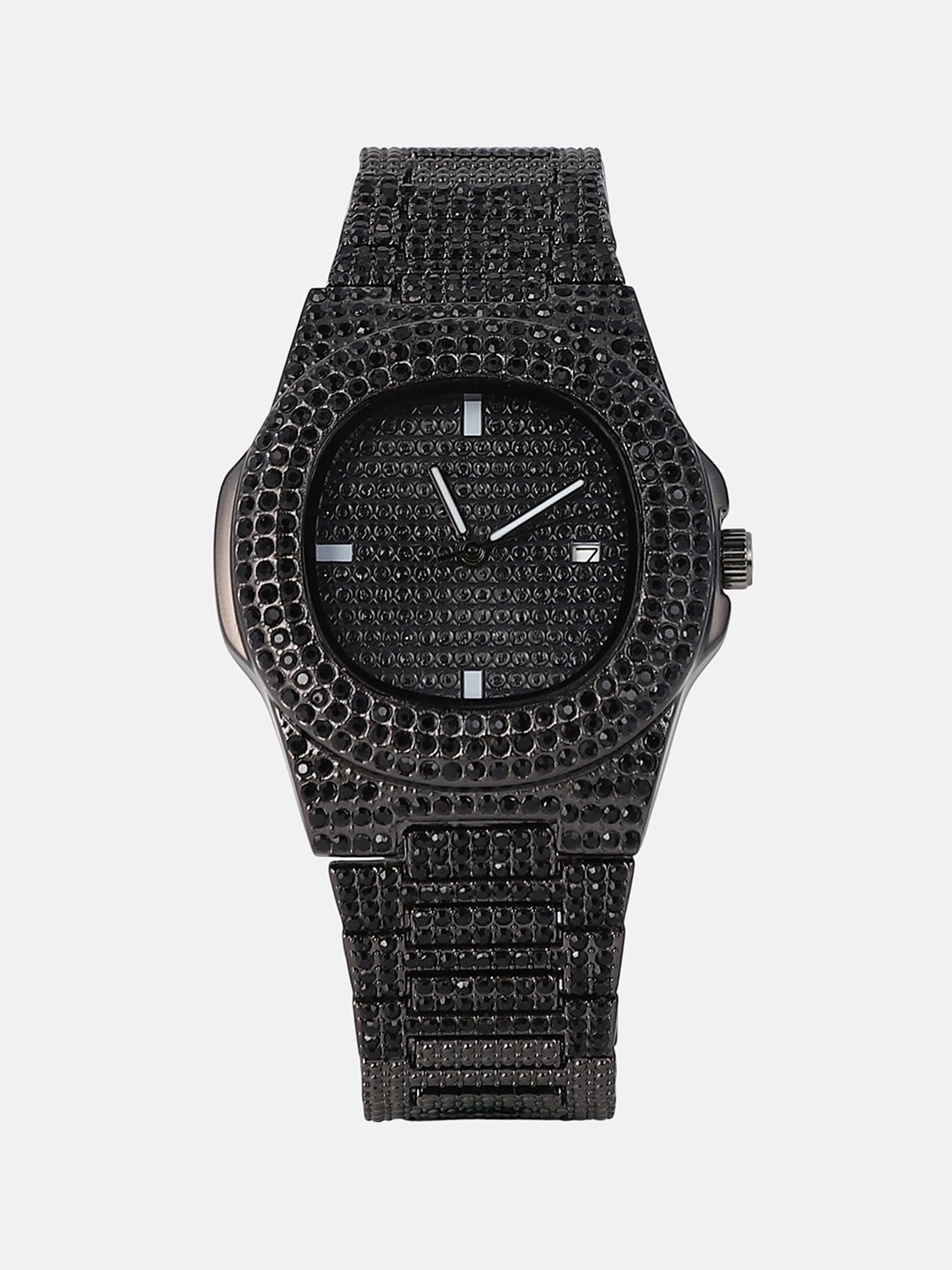 The Bijou Cirqe Cushion Watch - Onyx Black