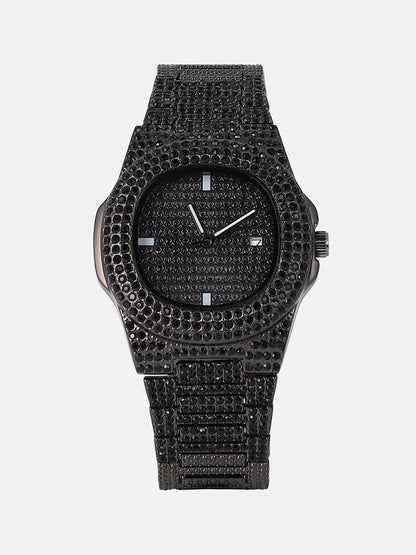The Bijou Cirqe Cushion Watch - Onyx Black