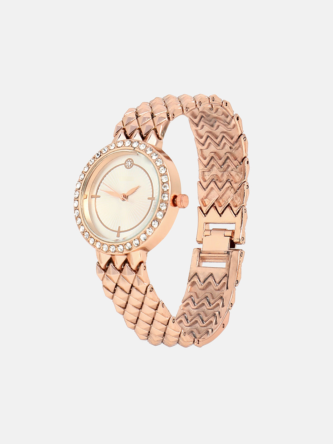 The Scalex Round Watch - California Gold