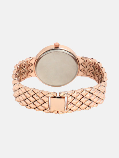 The Scalex Round Watch - California Gold