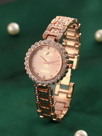 The H-Link Flora Round Watch