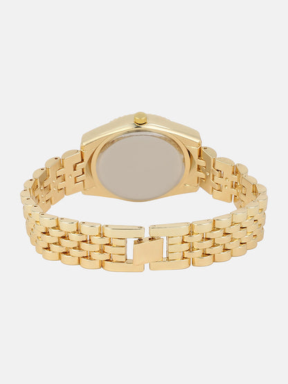 The Ribbed H-Link Round Watch