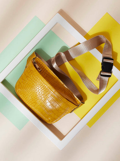 Crocochic Yellow Waist Bag