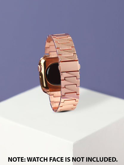 Emely Apple Watch Chain Strap With Case