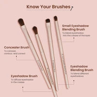 SWISS BEAUTY HEARTISTRY MAKEUP BRUSH SET - PACK OF 12
