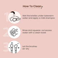 SWISS BEAUTY HEARTISTRY MAKEUP BRUSH SET - PACK OF 12