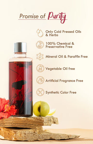 nat Habit Dasabuti Hair Oil - Hibisucus Amla -100ml