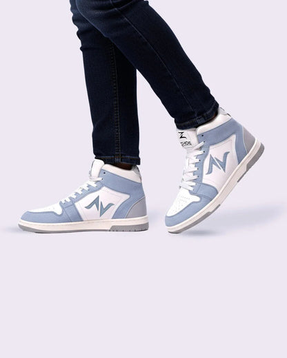 Winterfell High Ankle Blue Sneakers