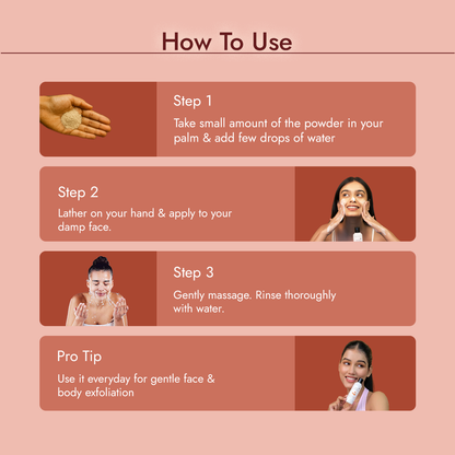 Organic Sandalwood Facewash Powder