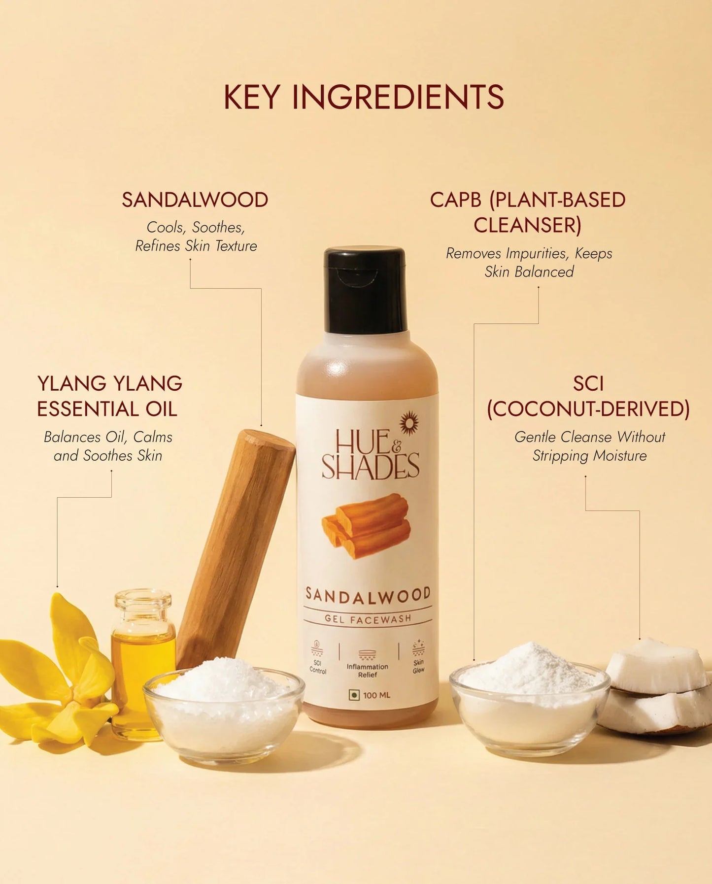 Organic Sandalwood Gel Facewash