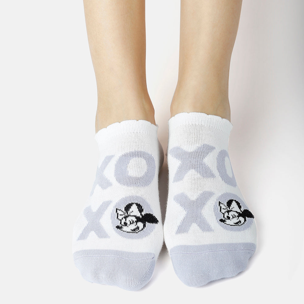 Women’s Disney Mickey and Friends Ankle Socks SocksXpress