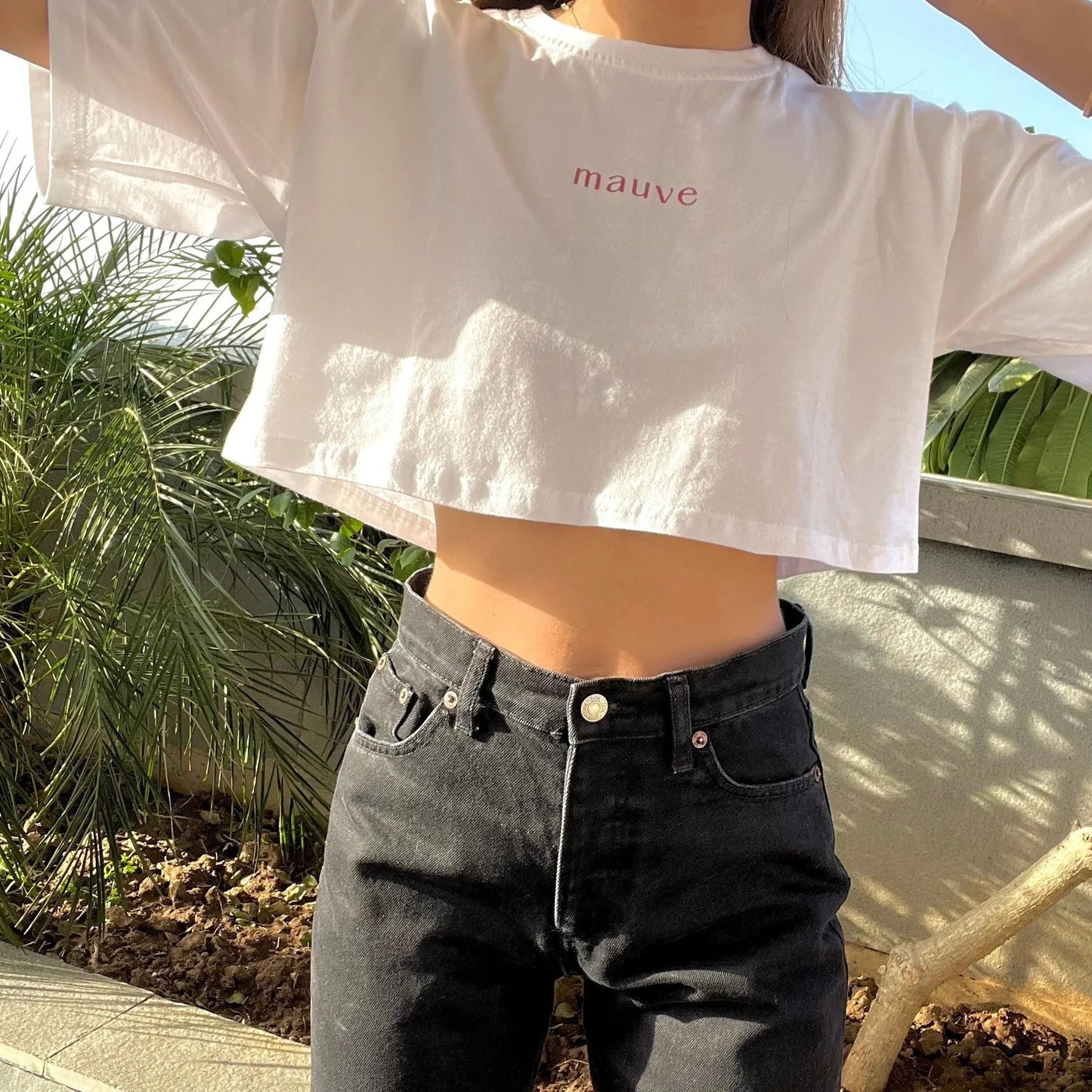 Mauve Tee