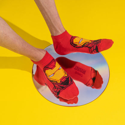 Men’s Marvel Character Themed Ankle Socks SocksXpress