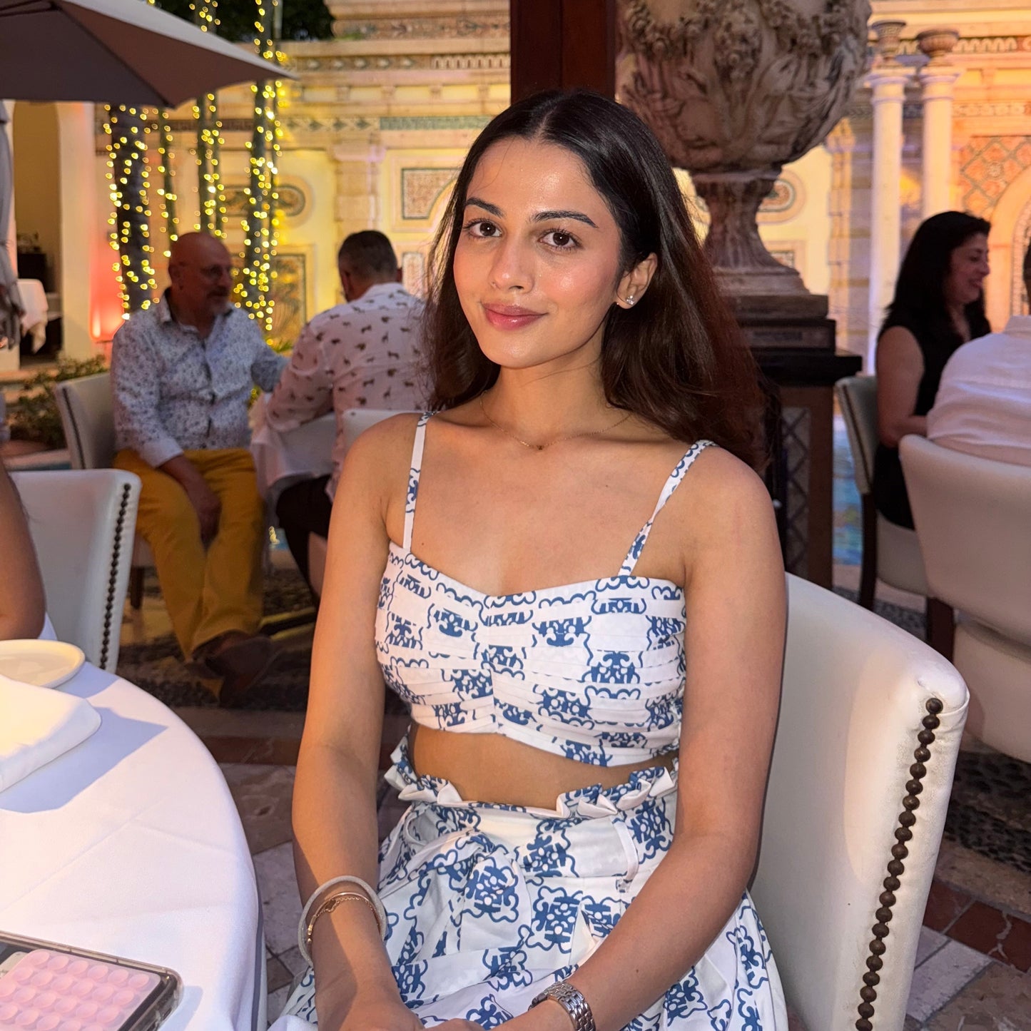 Moroccan Bustier Top