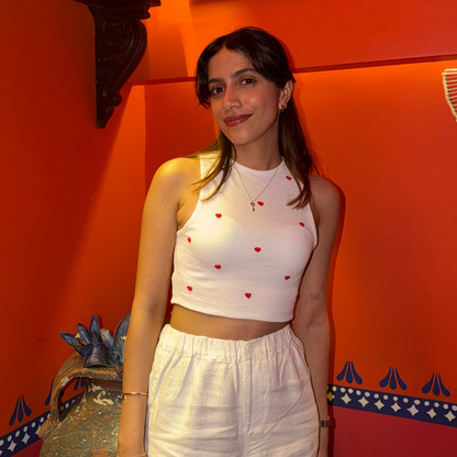 Amore Tank Top (White)