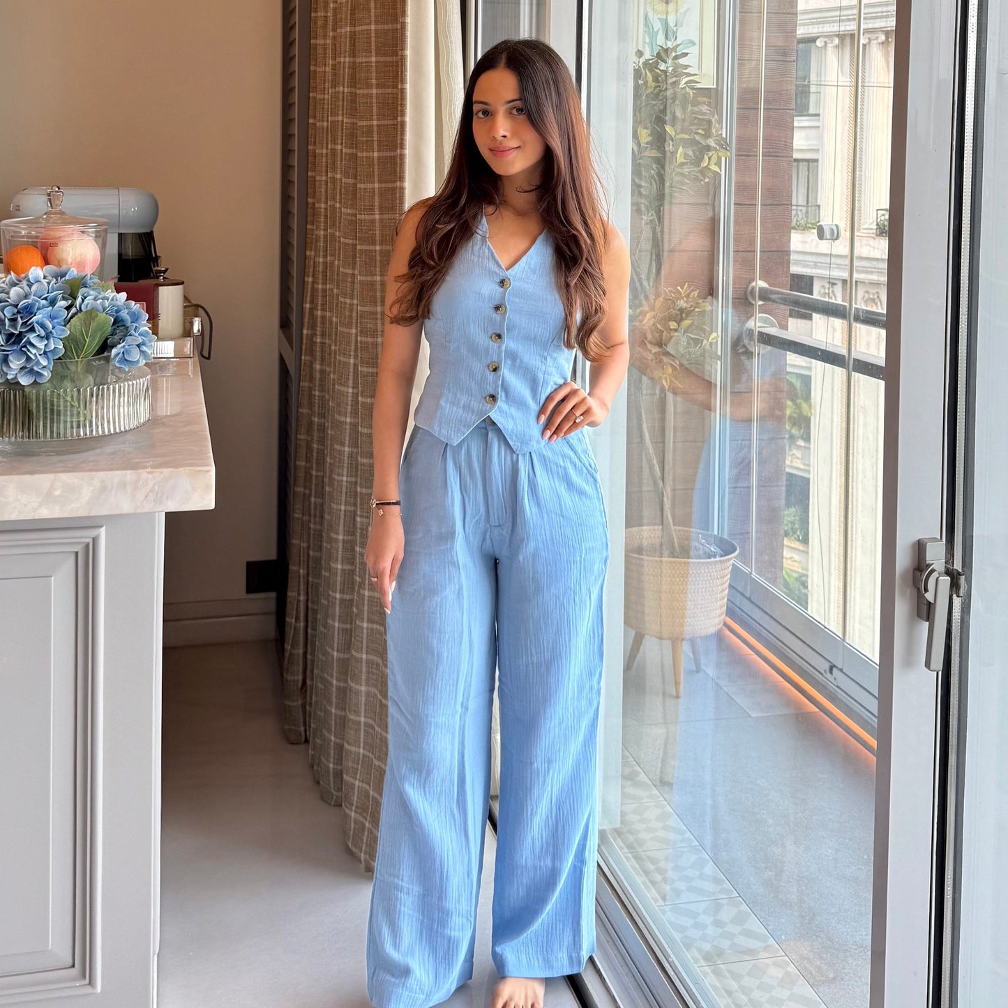 Geneva Pants - Blue