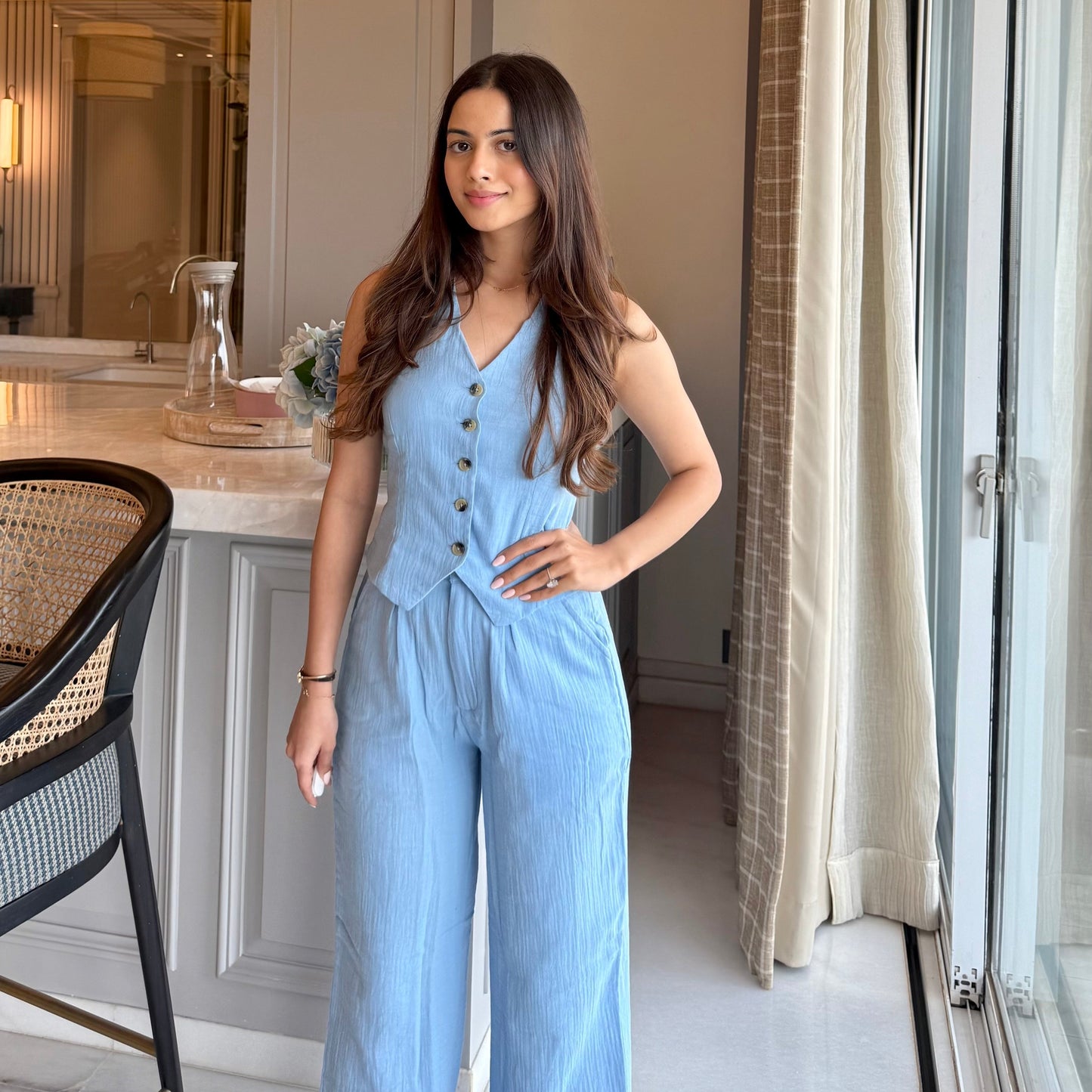 Geneva Pants - Blue