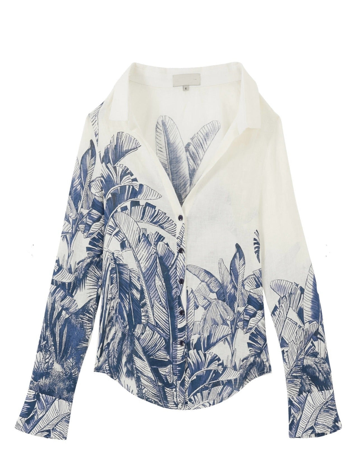 Palm Arena Wide Leg Pant-Shirt Set De Novoo