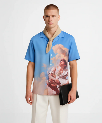 Daedalus The Creator | Half Sleeve Shirt