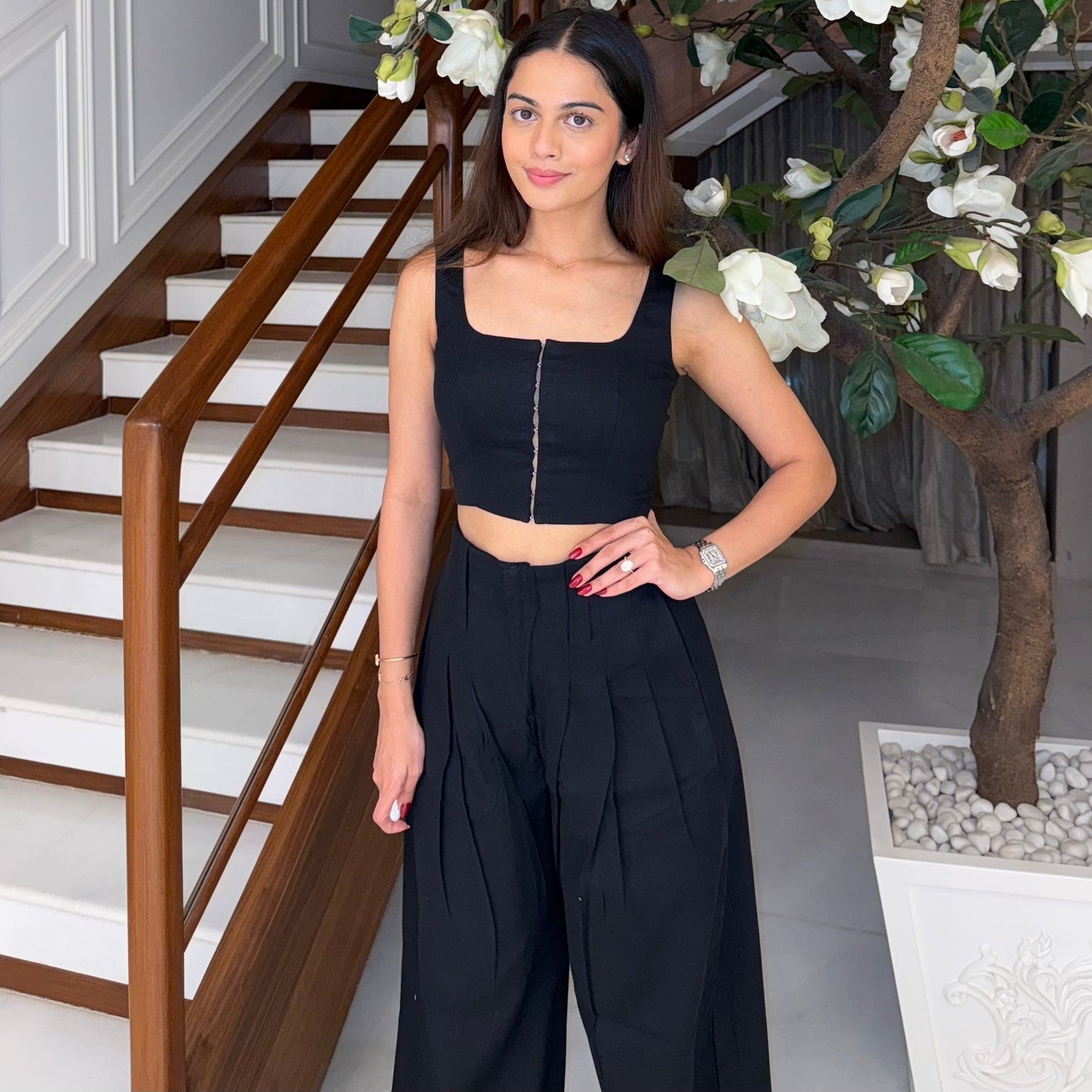 Blush Pants Black