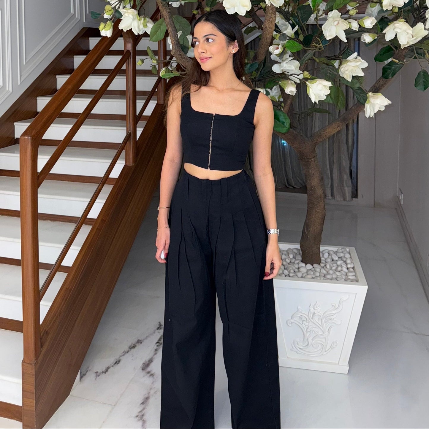 Blush Pants Black