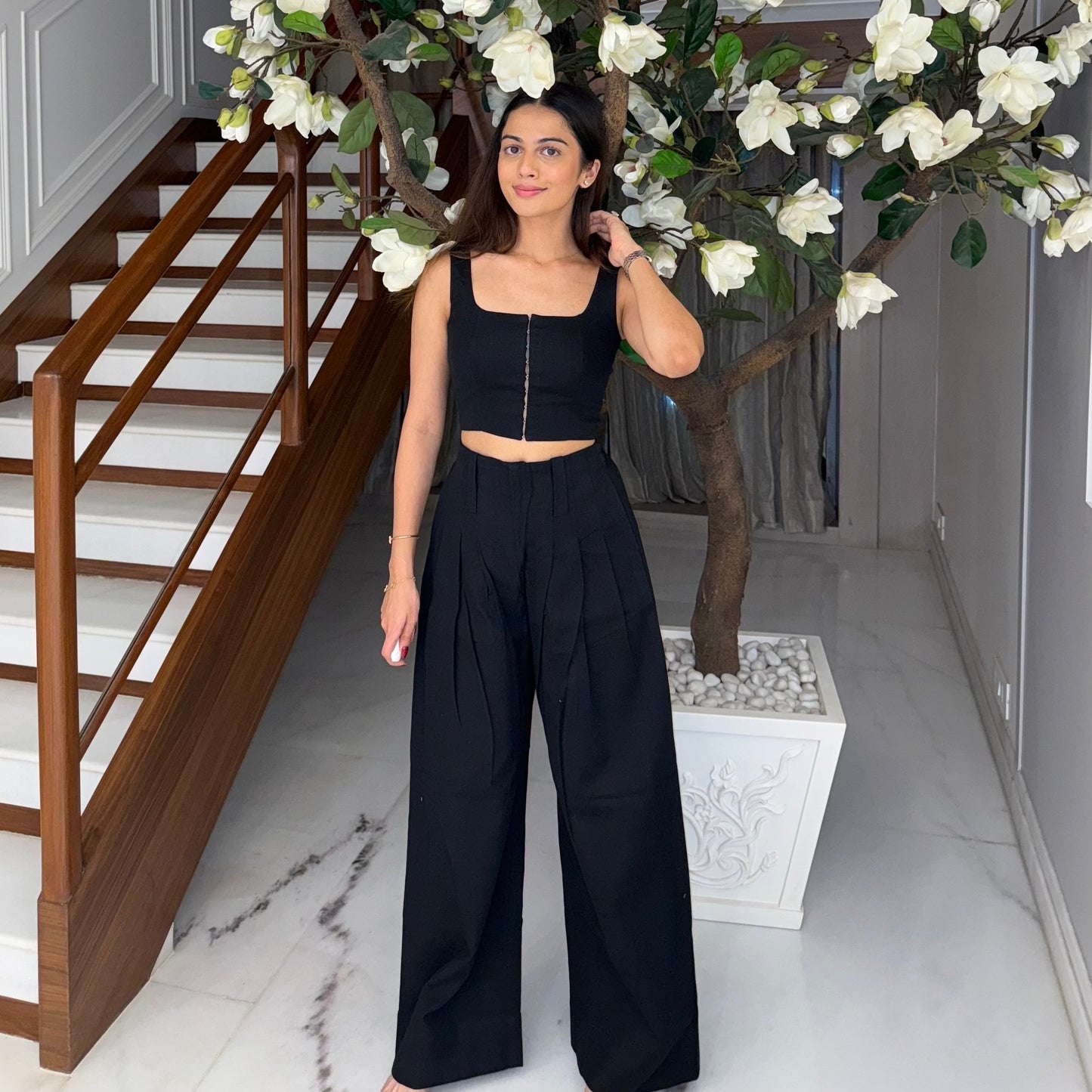 Blush Pants Black