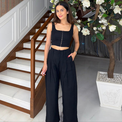 Blush Pants Black