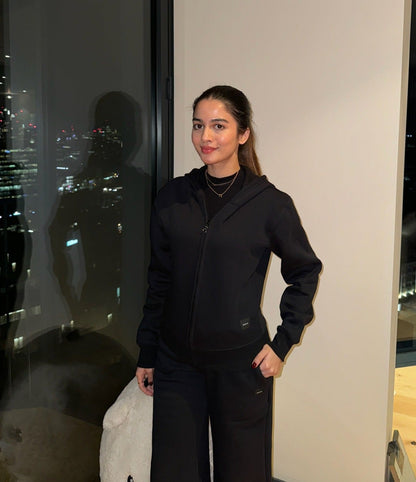 Soft Fleece Zipped Hoodie