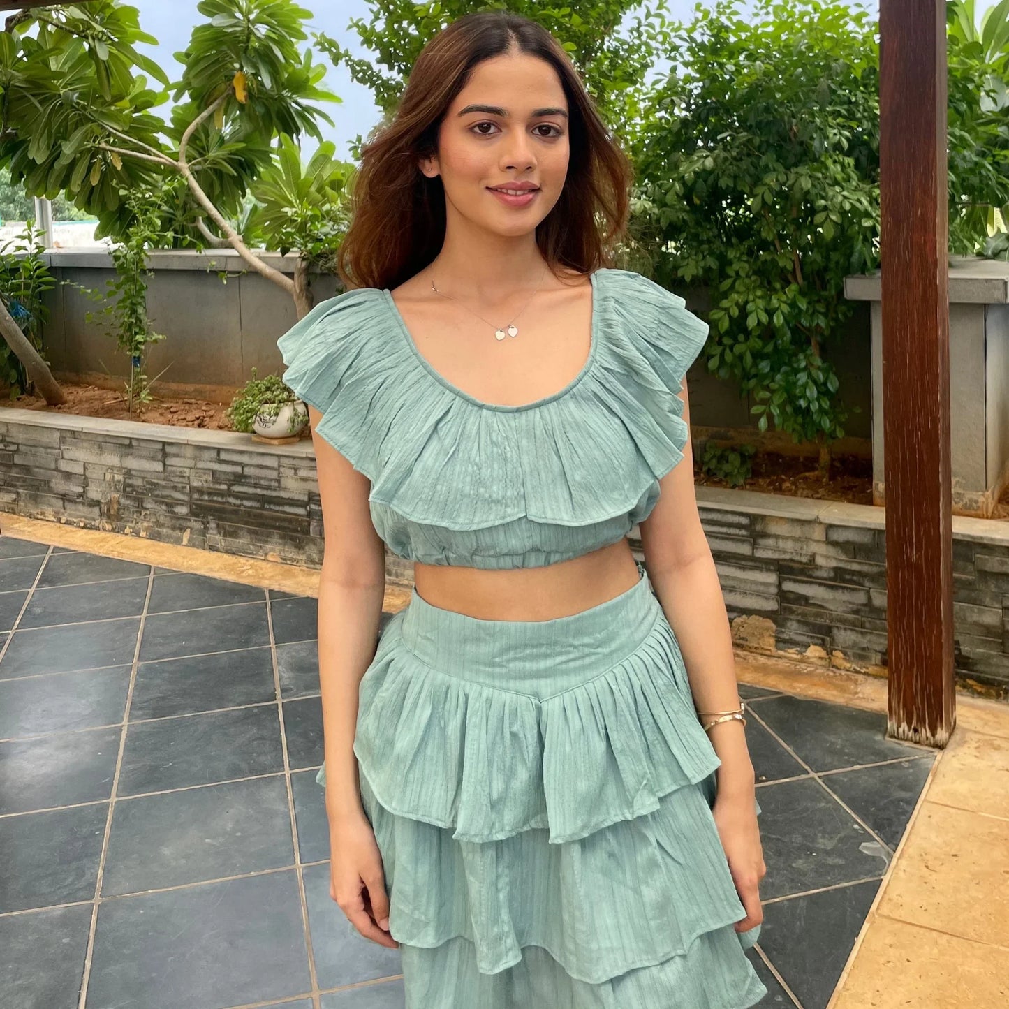 RUFFLE TOP