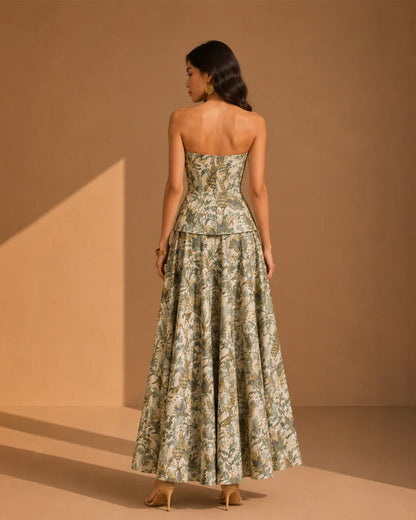 LUNA GARDEN JACQUARD CO-ORD