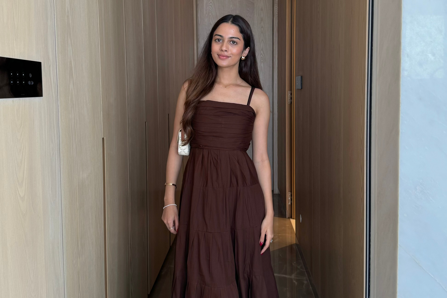 Sicily Dress (Brown)