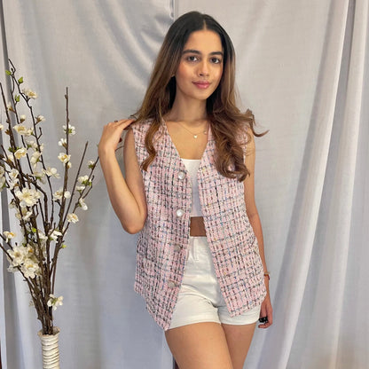 Tweed Vest