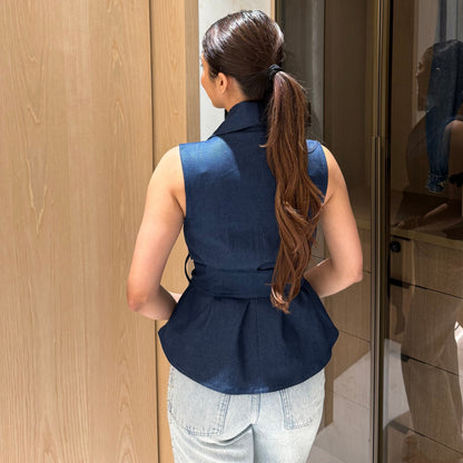Renee Denim Vest