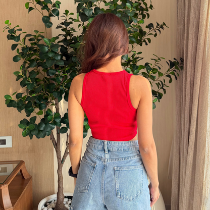 Amore Tank Top (Red)