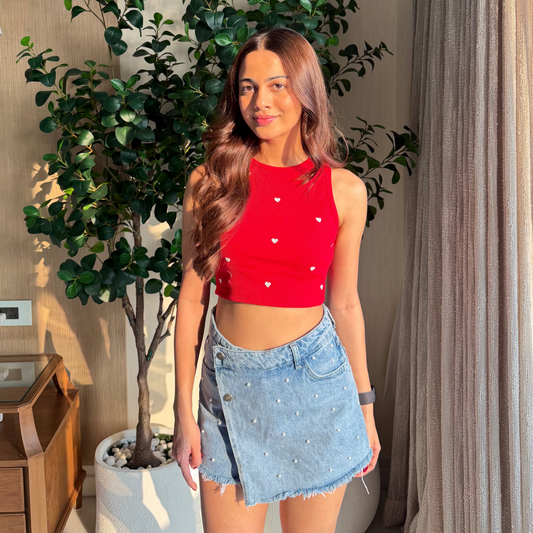 Amore Tank Top (Red)