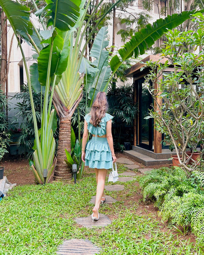 RUFFLE SKIRT