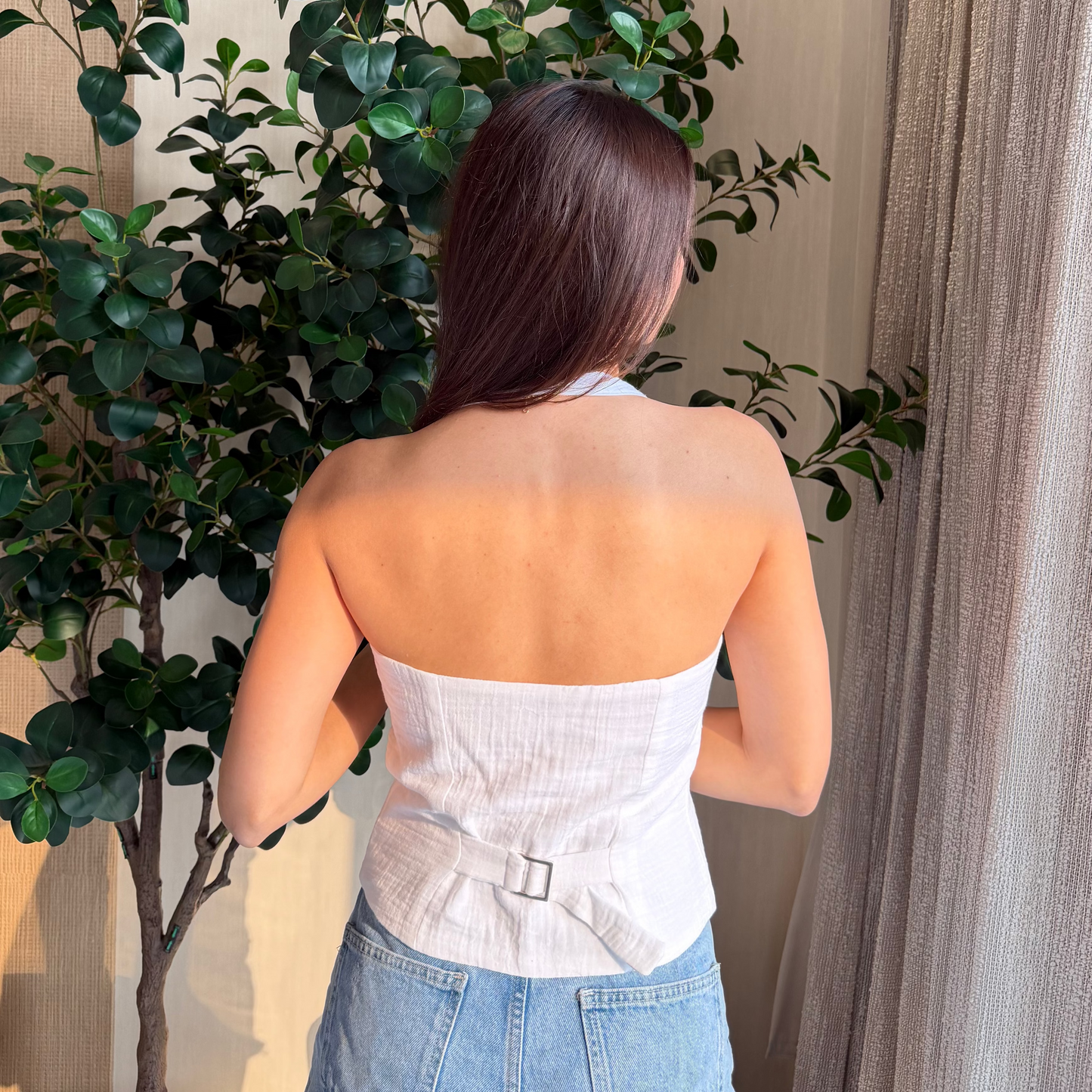 Geneva Vest - White