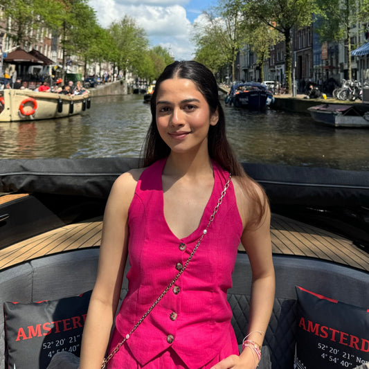 Geneva Vest - Hot Pink