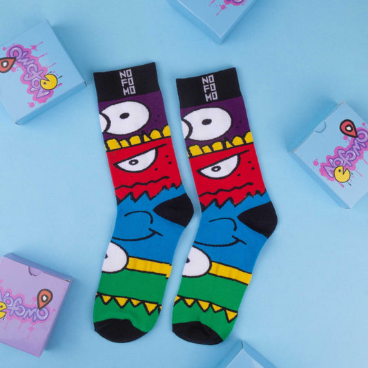 Monster - Crew Length Socks NOFOMO