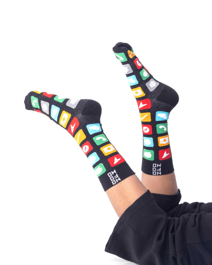 App Store - Crew Length Socks NOFOMO