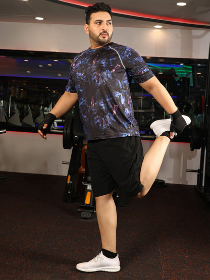 Abstract Activewear T-Shirt