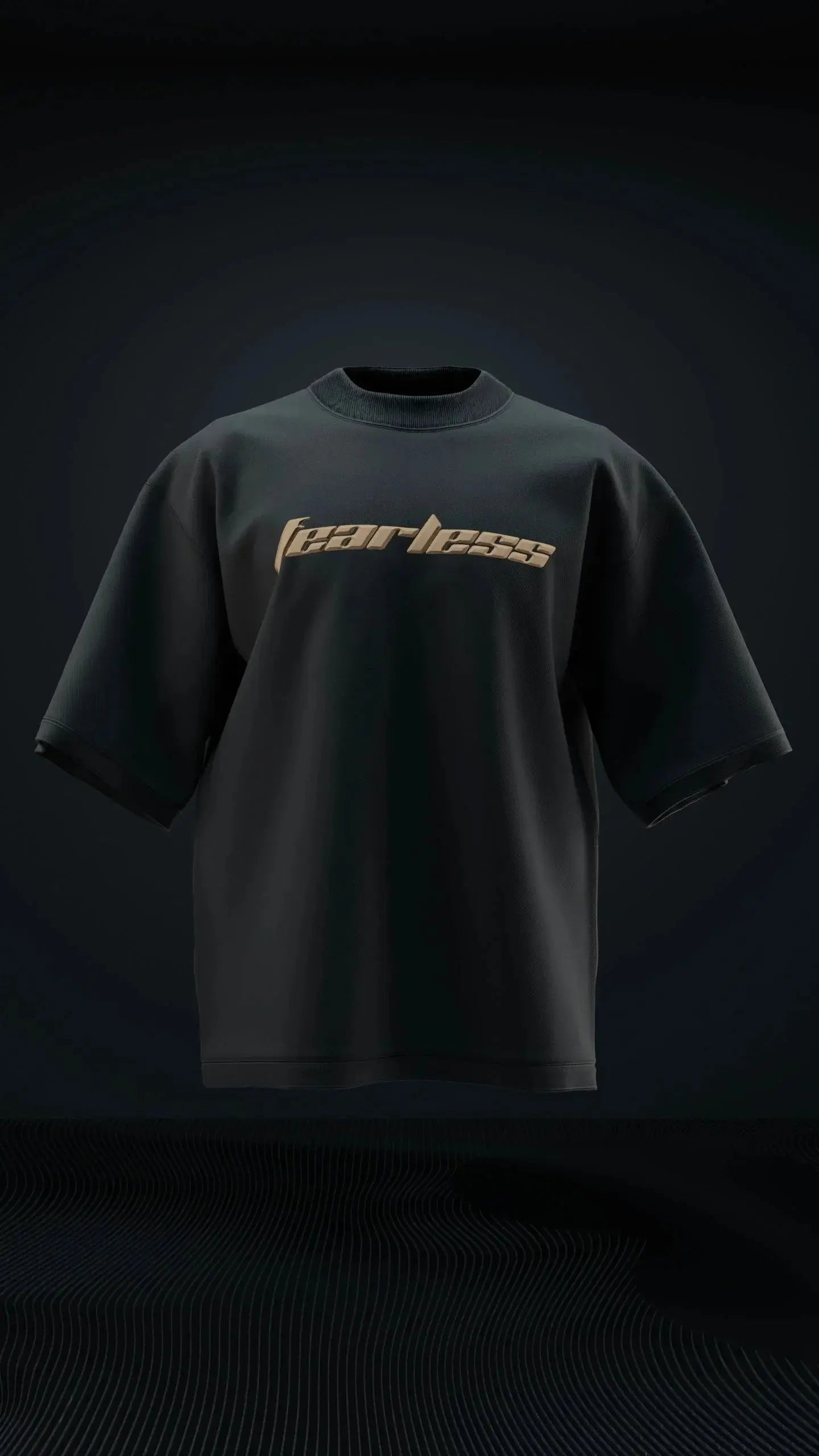 Unisex Fearless Tiger Print Oversized T-Shirt Boozee