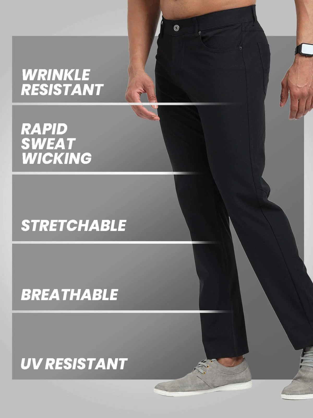On The Move Office Pant-Black