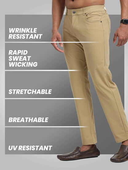 On The Move Office Pant-beige