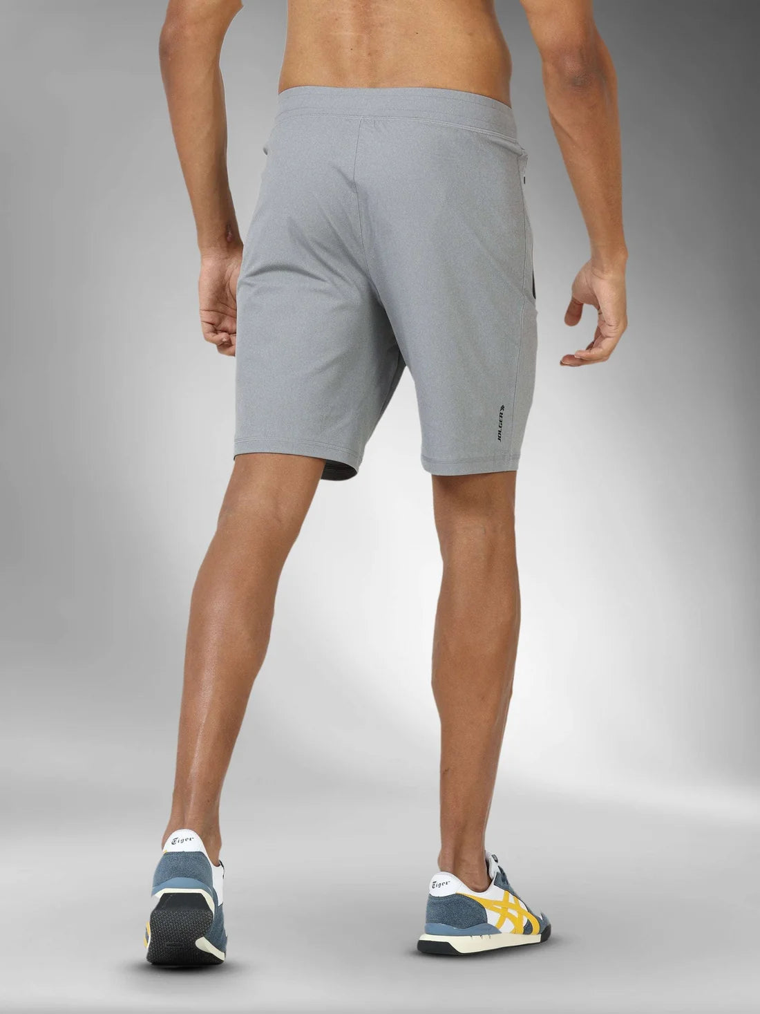Athleisure Training Shorts-Stone Grey