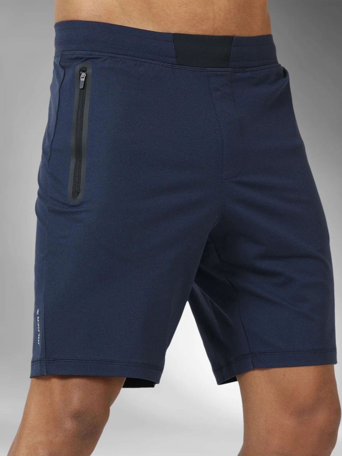 Athleisure Training Shorts-Navy
