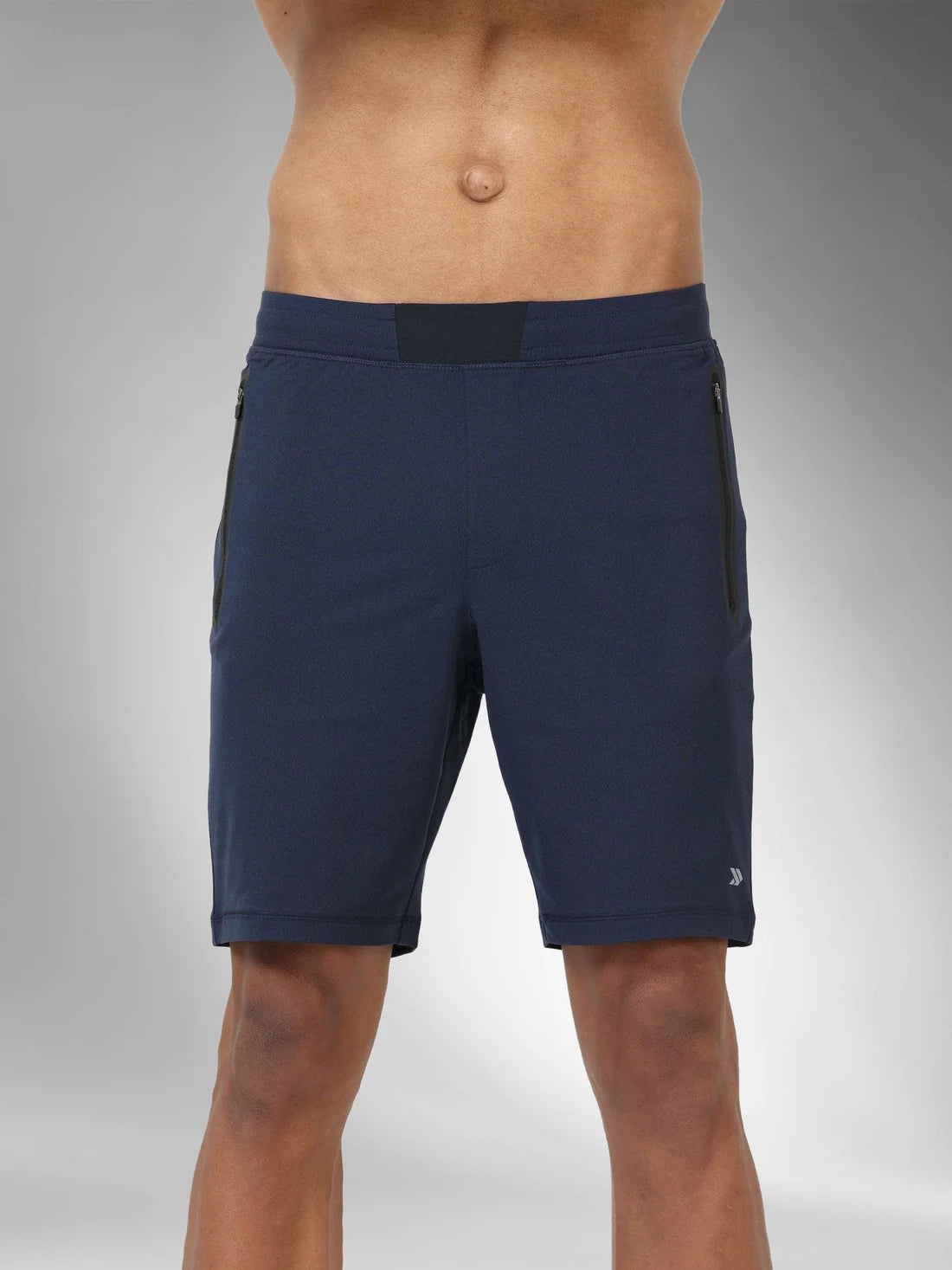 Athleisure Training Shorts-Navy