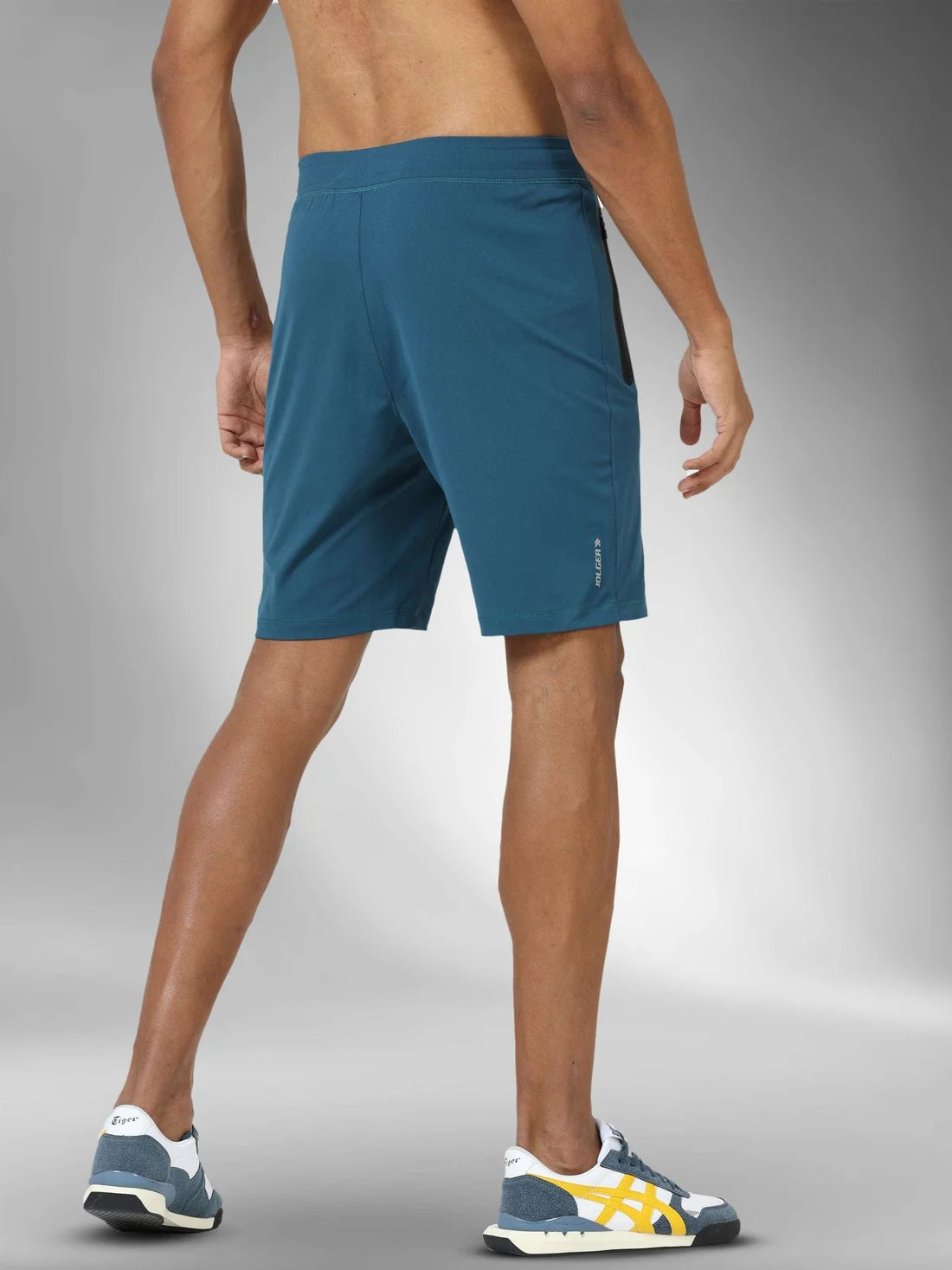 Athleisure Training Shorts-Teal